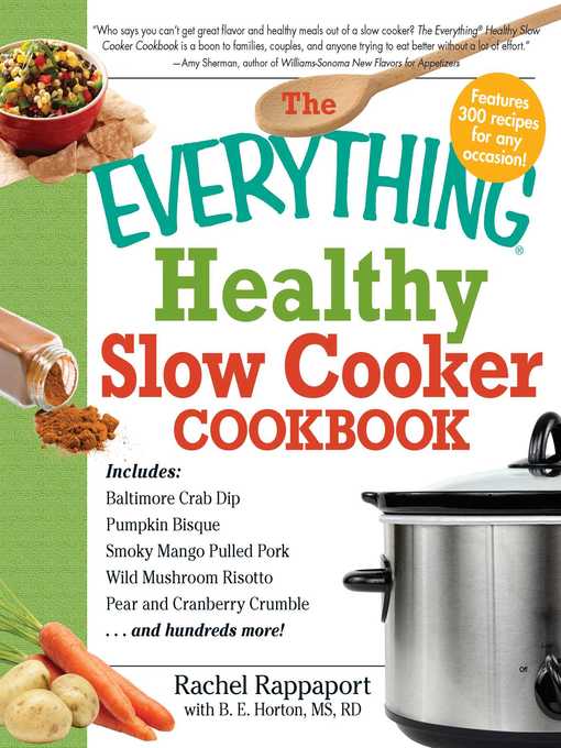 Title details for The Everything Healthy Slow Cooker Cookbook by Rachel Rappaport - Available
